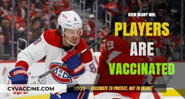 NHL Players and COVID-19 Vaccination Rates: What We Know
