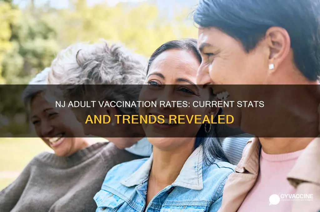 how many nj adults are vaccinated