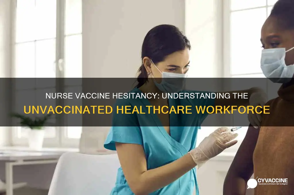 how many nurses are not taking the vaccine