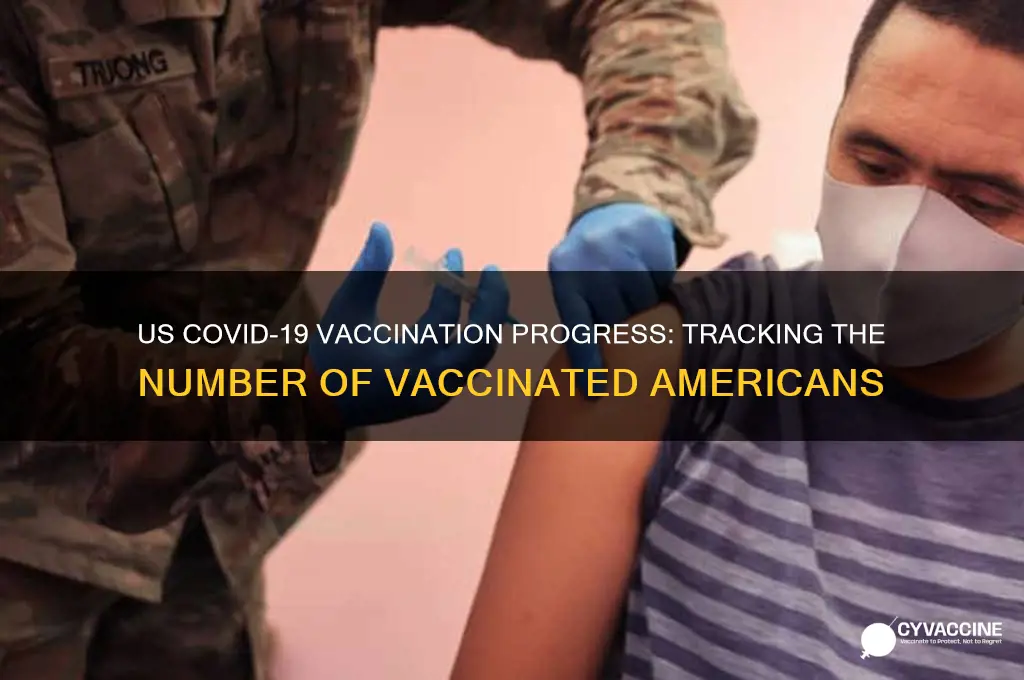 how many peopke have been vaccinated in the us