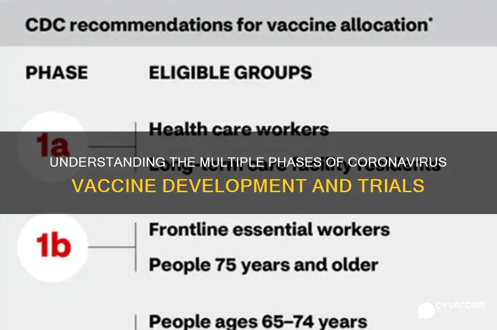 how many phases for coronavirus vaccine