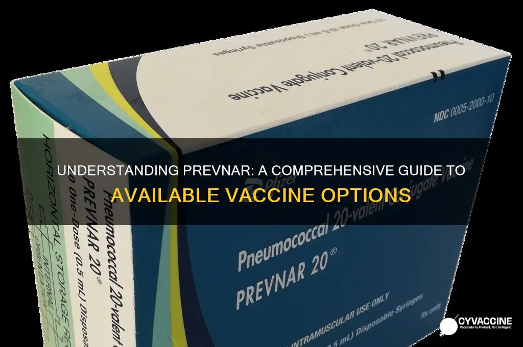how many prevnar vaccines are there