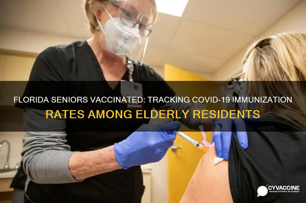 how many seniors have been vaccinated in fl