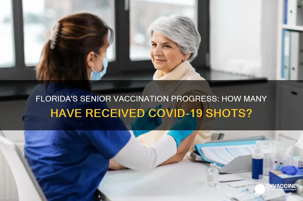 how many seniors vaccinated in florida
