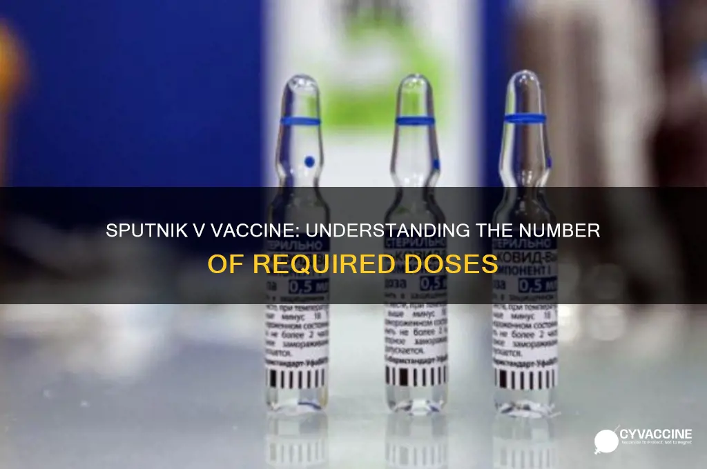 how many shots for sputnik vaccine