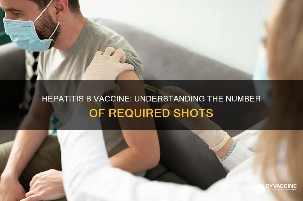 how many shots hep b vaccine