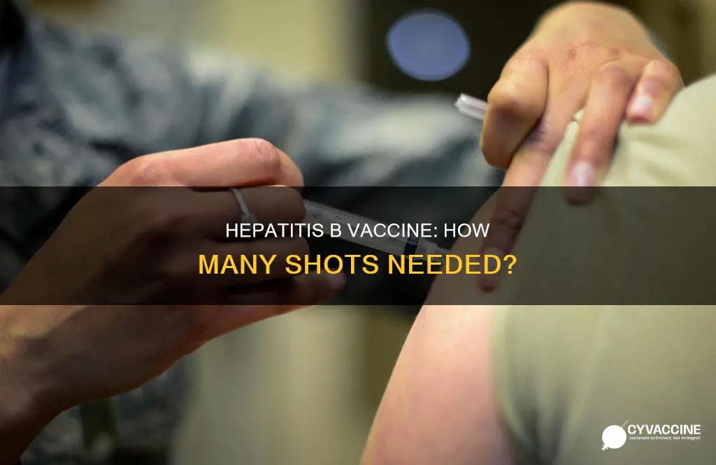 how many shots is the hepatitis b vaccine