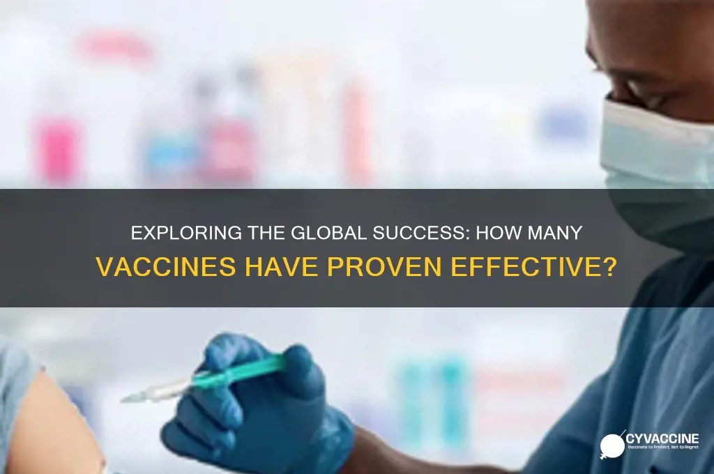 how many successful vaccines are there