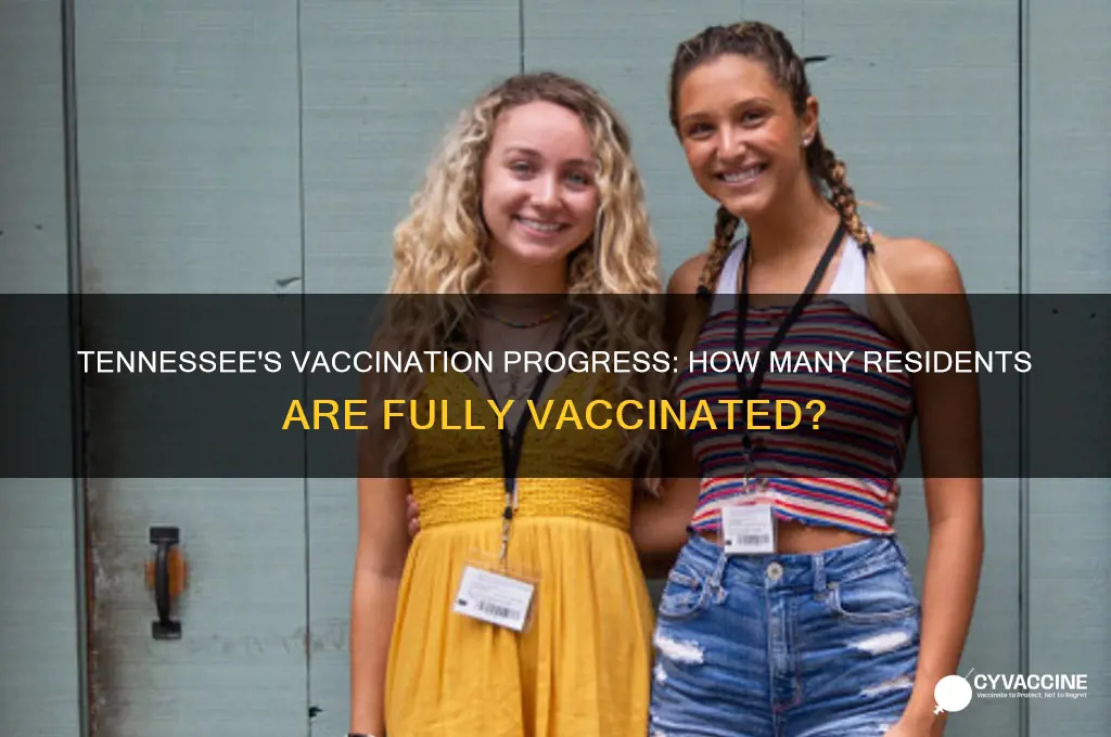 how many tennesseans are fully vaccinated