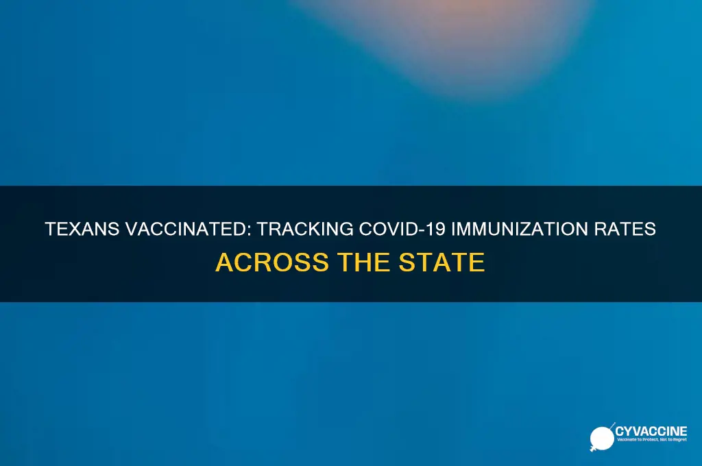 how many texans have received vaccine