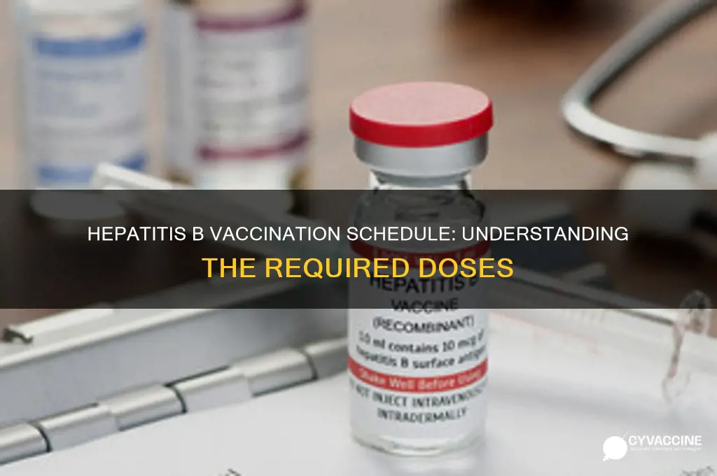 how many times do you vaccinate for hep b