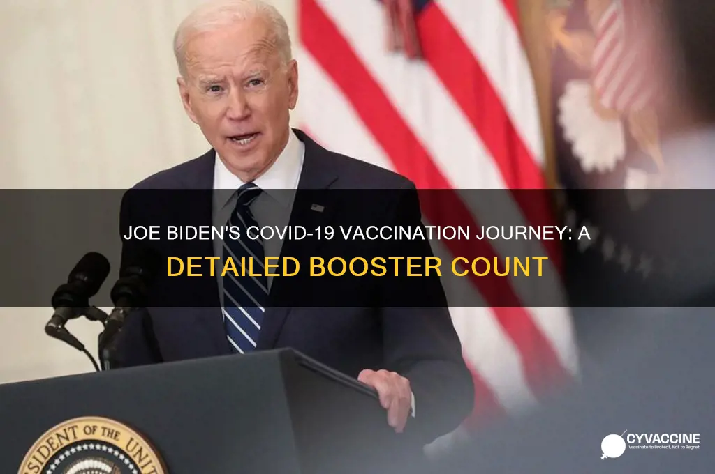 how many times has joe biden been vaccinated