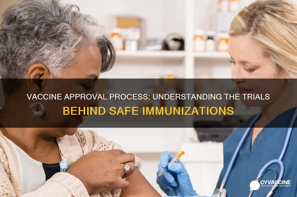 how many trials before a vaccine is approved
