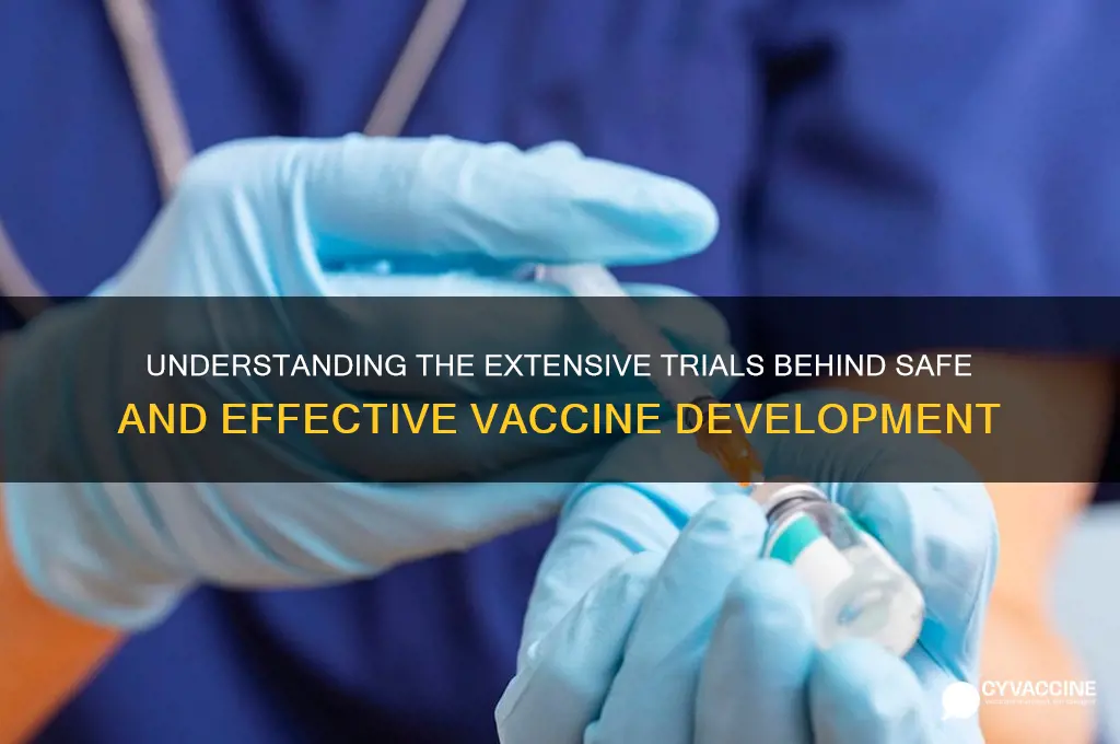 how many trials for a vaccine