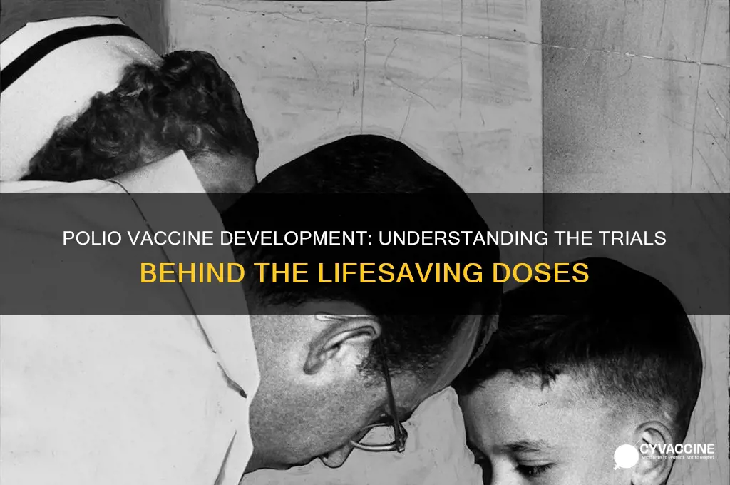 how many tries for polio vaccine