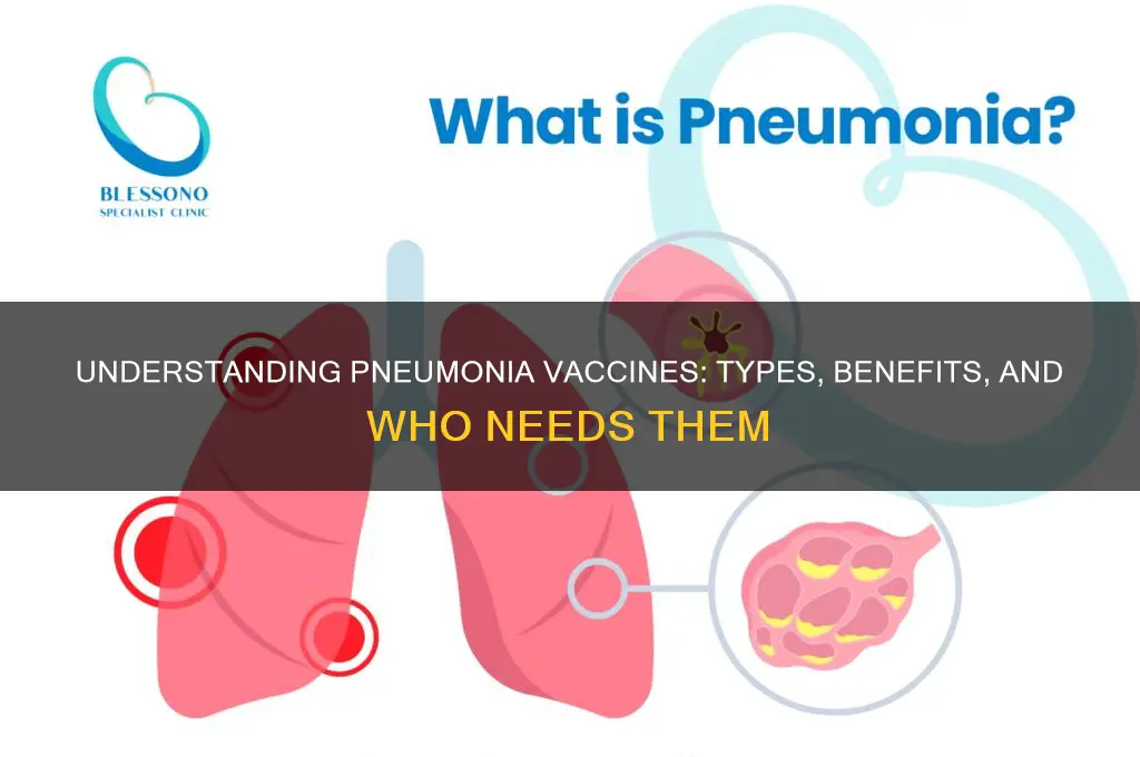 how many types of pneumonia vaccine