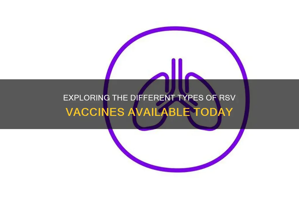 how many types of rsv vaccine are there