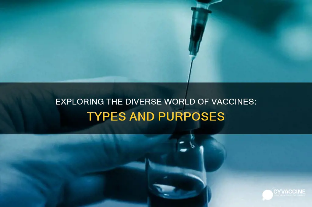 how many types vaccines are there