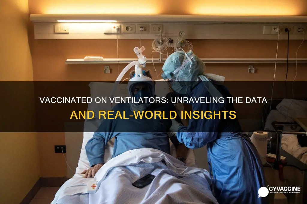 how many vaccinated are on ventilators
