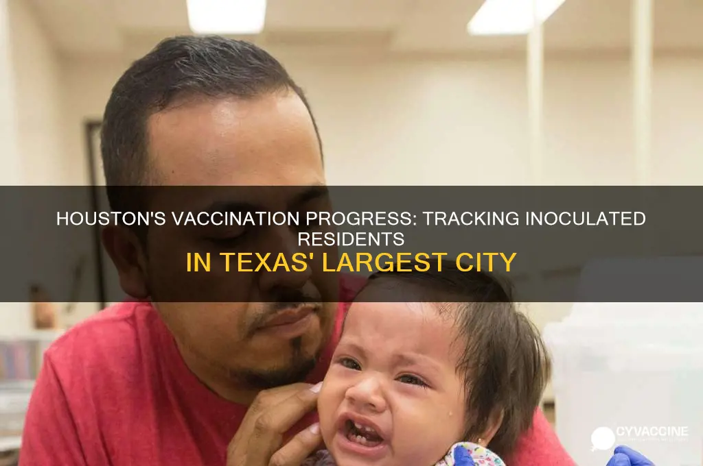 how many vaccinated in houston texas