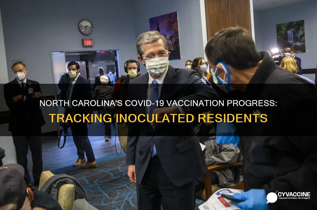 how many vaccinated in north carolina