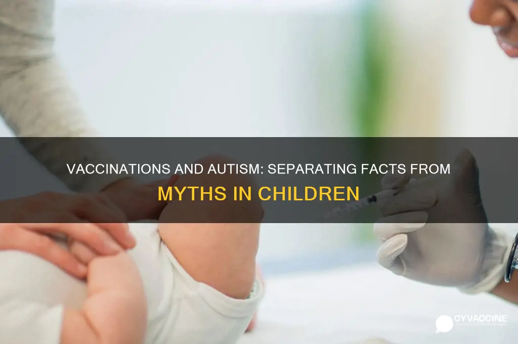 how many vaccinated kids have autism