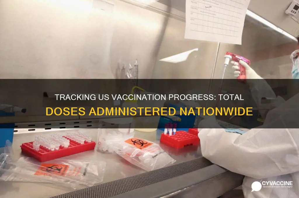 how many vaccinations administered in us