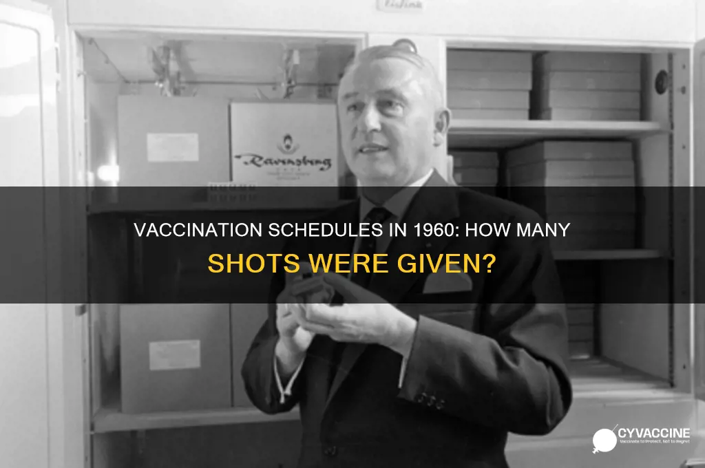 how many vaccinations did a person receive in 1960