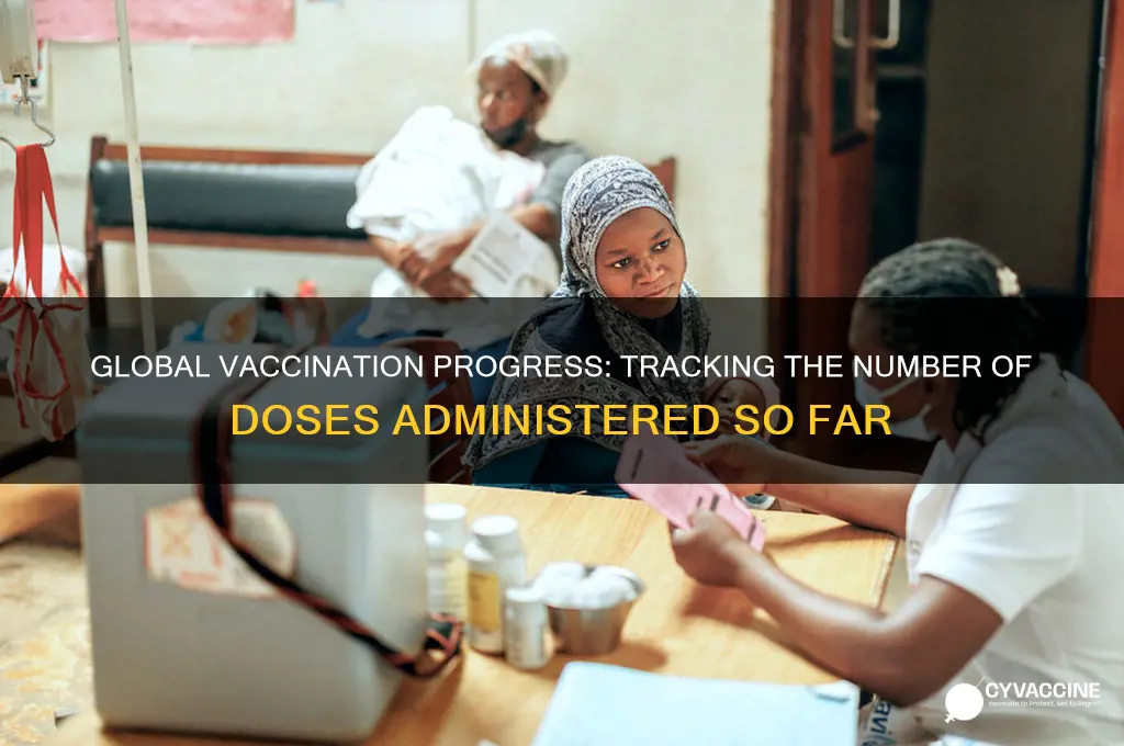 how many vaccinations done so far