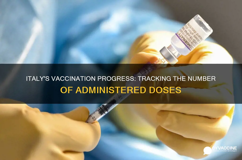 how many vaccinations has italy done