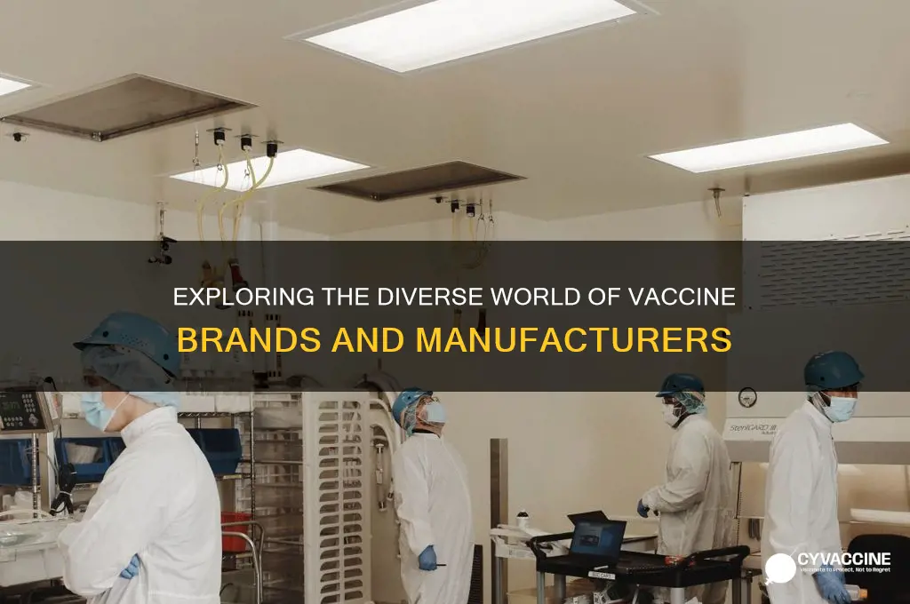 how many vaccine brands are there