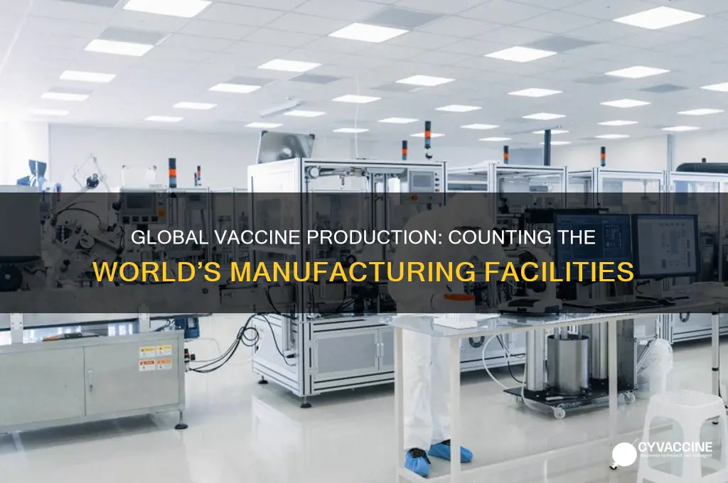 how many vaccine factories are there