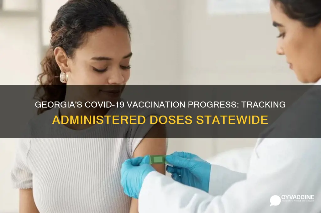 how many vaccines administered in georgia