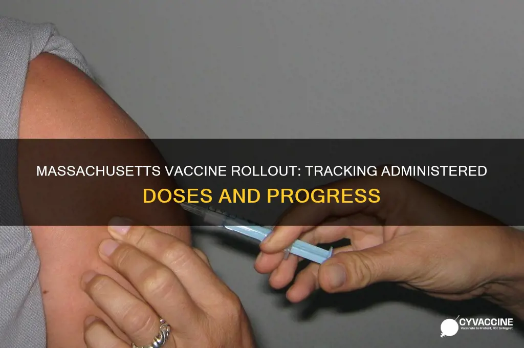 how many vaccines administered in massachusetts