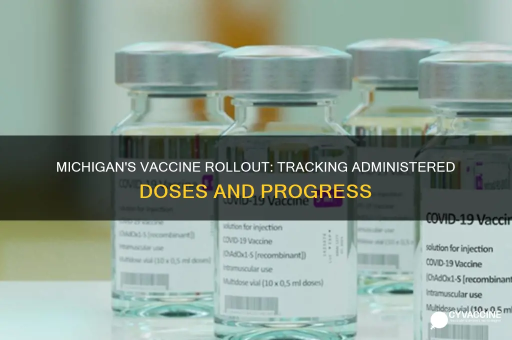 how many vaccines administered in michigan