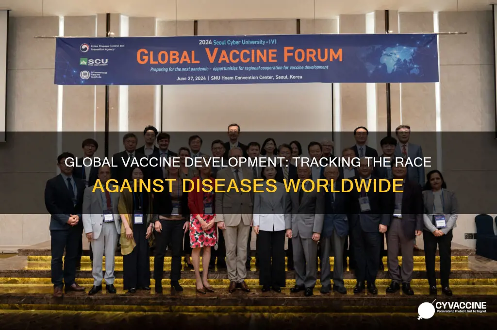 how many vaccines are being developed