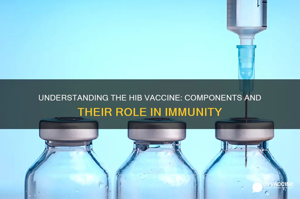 how many vaccines are in the hib vaccine