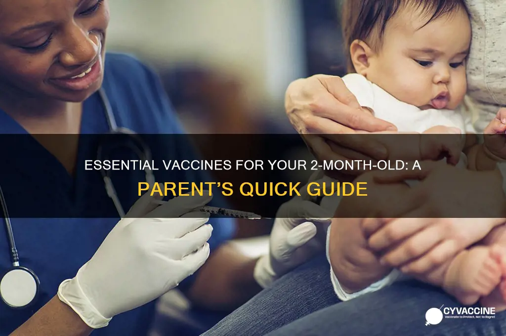 how many vaccines at 2 months