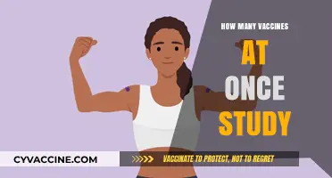 Simultaneous Vaccination Study: How Many Shots Can Be Given Safely?
