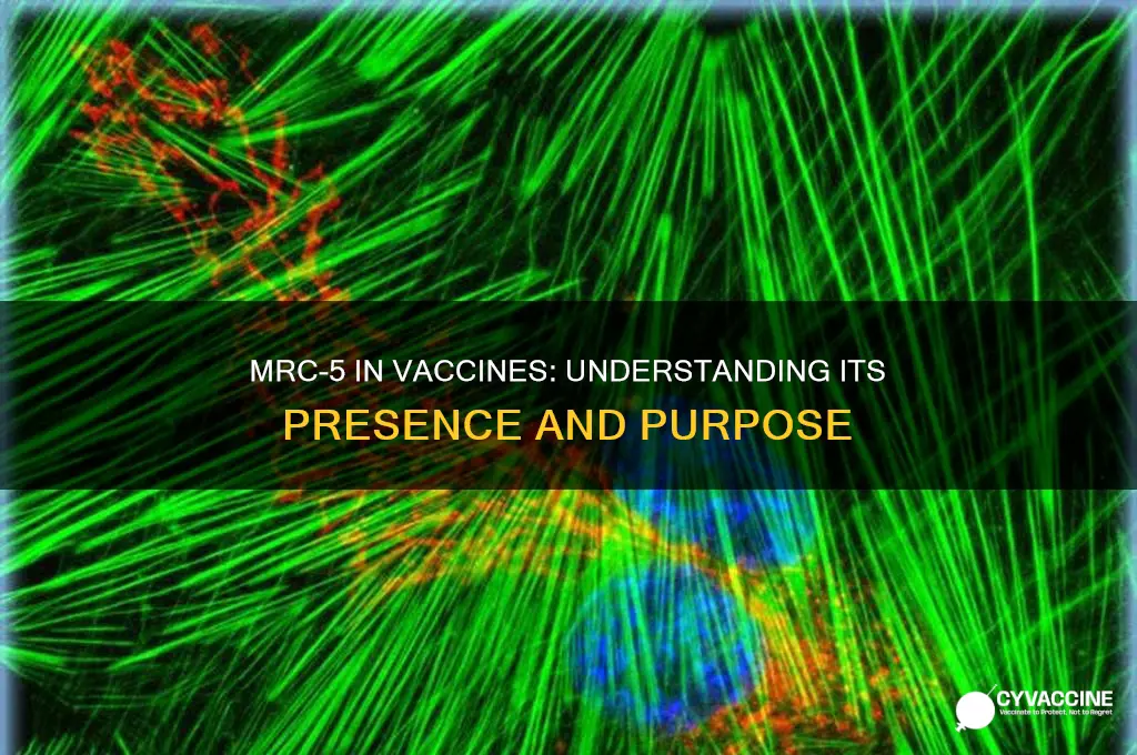 how many vaccines contain mrc-5