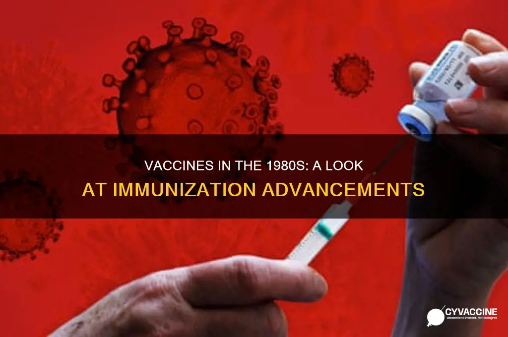 how many vaccines did we have in the 80