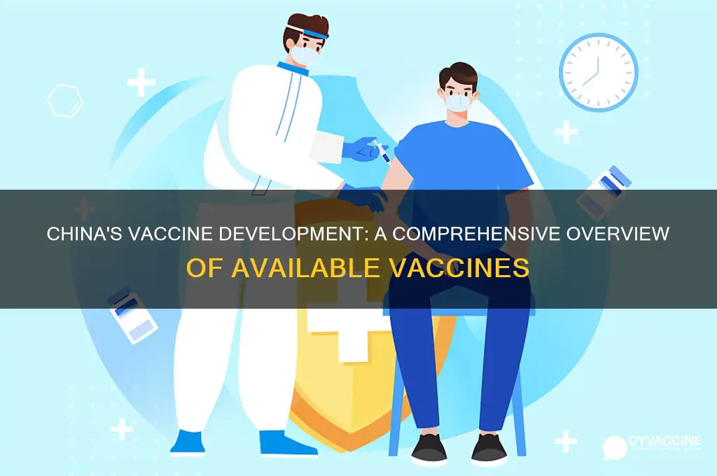 how many vaccines does china have