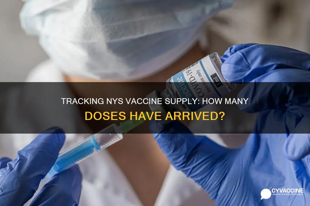 how many vaccines has nys received