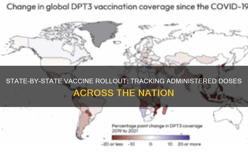 how many vaccines have been administered by state
