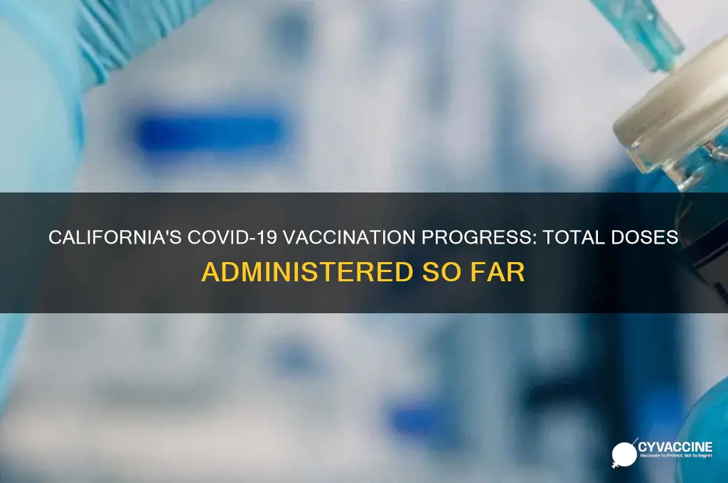how many vaccines have been administered in ca