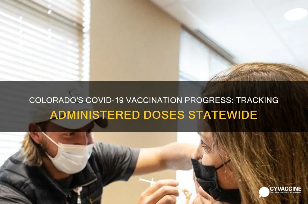 how many vaccines have been administered in colorado