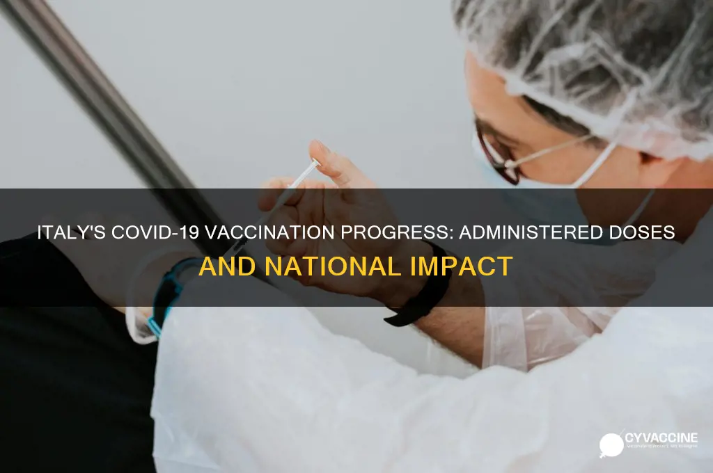 how many vaccines have been administered in italy