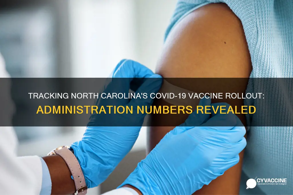 how many vaccines have been administered in nc