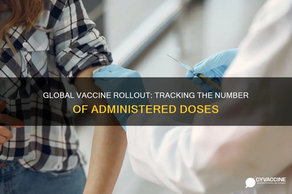 how many vaccines have been applied