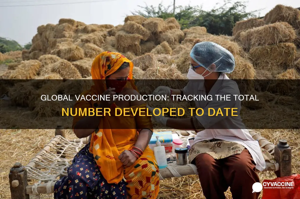 how many vaccines have been produced so far